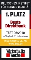 bestedirektbank 2010 2001 Comdirect: 50€ Zufriedenheitsprämie bei Kontoeröffnung, 100€ wenn ihr nicht zufrieden seid