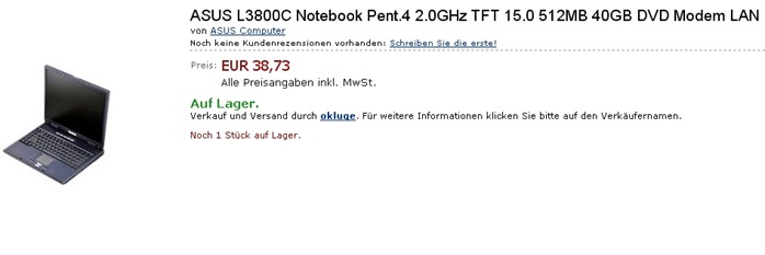 preisfehler notebook