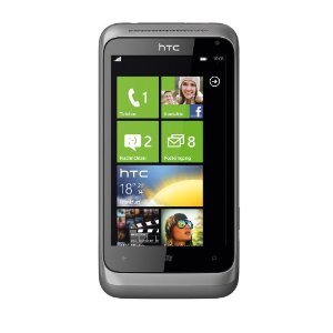 HTC Radar Smartphone (9,6 cm (3,8 Zoll) Touchscreen Display, 5 Megapixel Kamera, GSM, UMTS, HSDPA, WiFi, micro USB 2.0, Windows Phone 7.5) metal silber