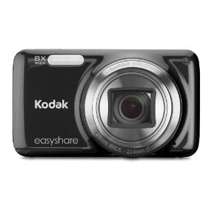 Kodak EasyShare M583 Digitalkamera (14 Megapixel, 8-fach opt. Weitwinkelzoom, 7,6 cm (3 Zoll) Display) schwarz