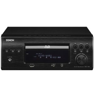 Denon RBD-X1000 Blu-ray Kompakt-Receiver (DVD/CD-Player, Dolby Kopfhörer, USB 2.0, 130 Watt) schwarz