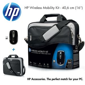 HP Wireless Mobility Kit 15,6 Zoll Umhängetasche + Maus