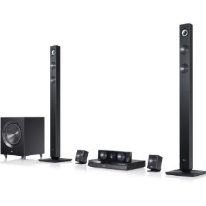 LG BH7420P 3D-Blu-ray 5.1 Heimkinosystem (1100 Watt, WLAN, Smart-TV, Dockingstation, DLNA, 2x HDMI-IN) schwarz