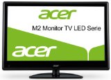 Acer M242HML 61 cm (24 Zoll) LED Monitor-TV, Energieeffizienzklasse B (VGA, HDMI, SCART, S-Video, 5ms Reaktionszeit, DVB-T/C) schwarz