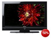 Medion Life P15038 81,3 cm (32 Zoll) Design LCD-Fernseher, Energieeffizienzklasse C (HD-Ready, DVB-T, 4x HDMI, USB 2.0) schwarz