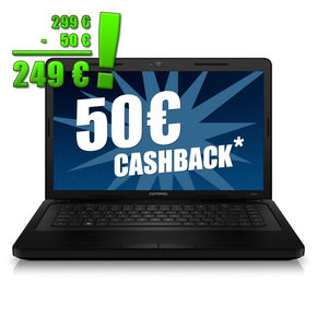 HP CQ57-447SG [Freedos-Pentium-Knaller] mit 50 € Cashback von HP