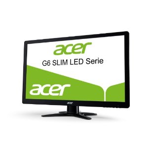 Acer G246HLBbid 61 cm (24 Zoll) Ultra Slim LED-Monitor (LED, VGA, DVI, HDMI, 2ms Reaktionszeit) schwarz