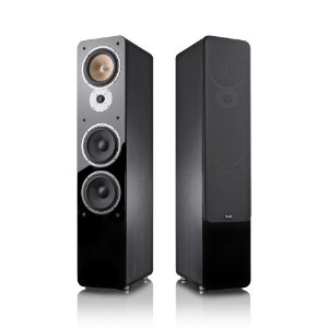 Teufel Ultima 40 Schwarz Stereo HiFi-Stand-Lautsprecher - Dreiweg-Aufbau (Paar)