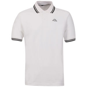 Kappa Men's Lamot Polo - White/Black