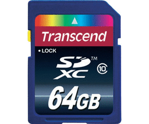 Transcend Premium SDXC 64GB Class 10 (TS64GSDXC10)