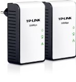 TP-Link Mini TL-PA411 AV500 Powerline-Adapter Starter Kit (Ultra-Kompaktgehäuse, bis zu 500Mbps Datenübertragungsrate, 2-er Pack)