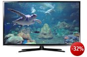 Samsung UE55ES6100 138 cm (55 Zoll) 3D LED-Backlight-Fernseher, Energieeffizienzklasse A+ (Full-HD, 200Hz CMR, DVB-T/C, Smart TV) schwarz