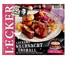 Bild zu 14 Monate Zeitschrift “Lecker” für 38€ + 30€ Prämie für den Werber