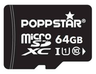 Bild zu Poppstar microSDXC Speicherkarte 64GB class 10 für 24,95€