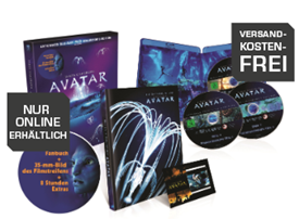 Bild zu Avatar – Extended Collector´s Edition: 3 Blu-rays mit Fanbuch für 12,99€