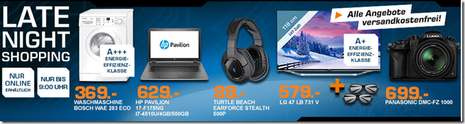 Bild zu Die Saturn Late Night Shopping Angebote, so z.B. Turtle Beach Ear Force Stealth 500P für 89€