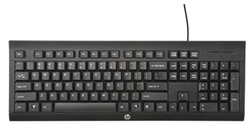 Bild zu HP K1500 Tastatur (USB–kabelgebunden) für 7,79€