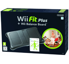 Bild zu Wii Fit Plus inkl. Ba­lan­ce Board (schwarz) – [Nin­ten­do Wii] für 35,78€