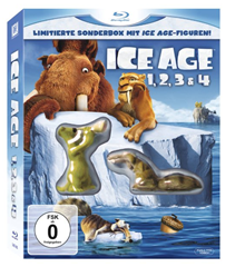 Bild zu Ice Age 1, 2, 3 & 4 (Limitierte Sonderbox mit Ice Age Figuren) [Blu-ray] für 10,97€