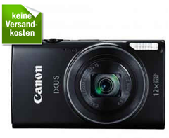 Bild zu Fehler? Canon IXUS 275 HS Schwarz (mit 20.2 MP und optischem12-fach Zoom) für 139€