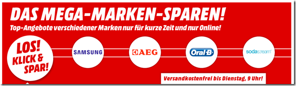 Bild zu Media Markt “Das Mega Marken Sparen” mit guten Angeboten