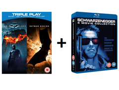 Bild zu Zavvi: zwei Blu-rays für 15€, so z.B. Batman Trilogie + Arnold Schwarzenegger Box Set für 15€