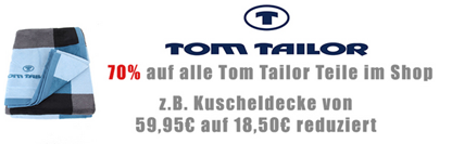 Bild zu Zangoes: 70% Rabatt auf alle Tom Tailor Produkte