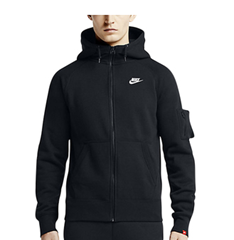 Bild zu Nike AW77 Fleece Reißverschluss Hoodie für 19,97€