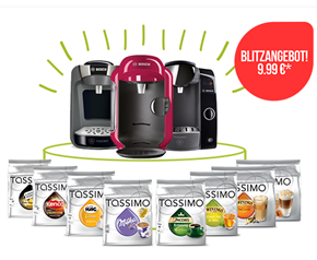 Bild zu Tassimo: 8 Tassimo Packungen kaufen und Kapselmaschine GRATIS dazu bekommen