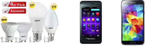 Bild zu Die Allyouneed.com Wochenendangebote, so z.B. BLACKBERRY Z10 für 179,90€