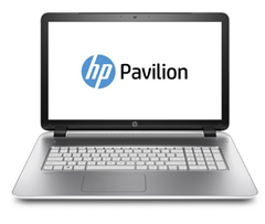 Bild zu HP Pavilion 17-f207ng 43,9 cm (17,3 Zoll) Laptop (Intel Core i5-5200U, 2,2GHz, 4GB RAM, 1TB HDD, DVD-RW, Win 8.1) weiß für 449€