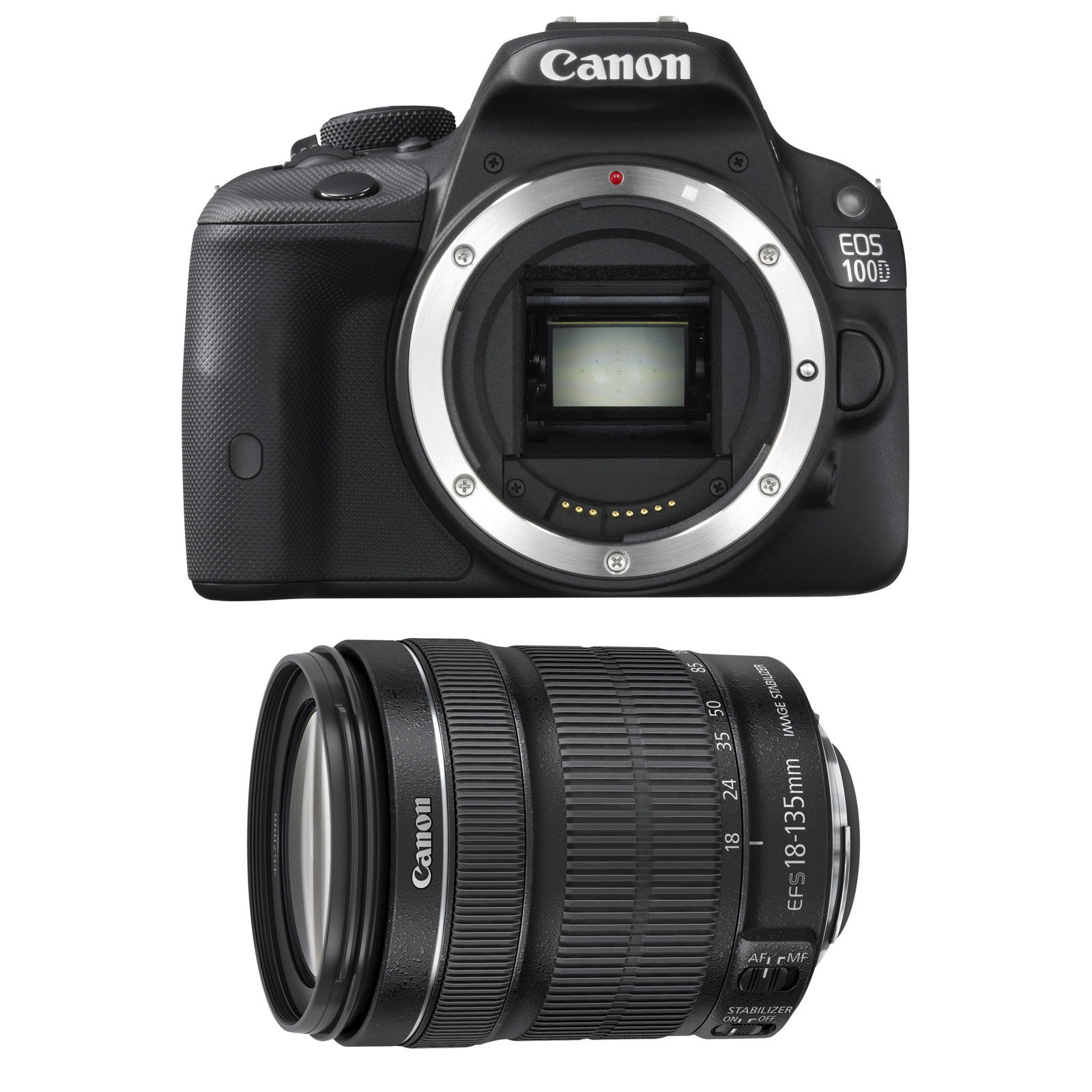 Bild zu Canon EOS 100D mit EF-S 18-135 IS STM für 569€ inkl.Versand