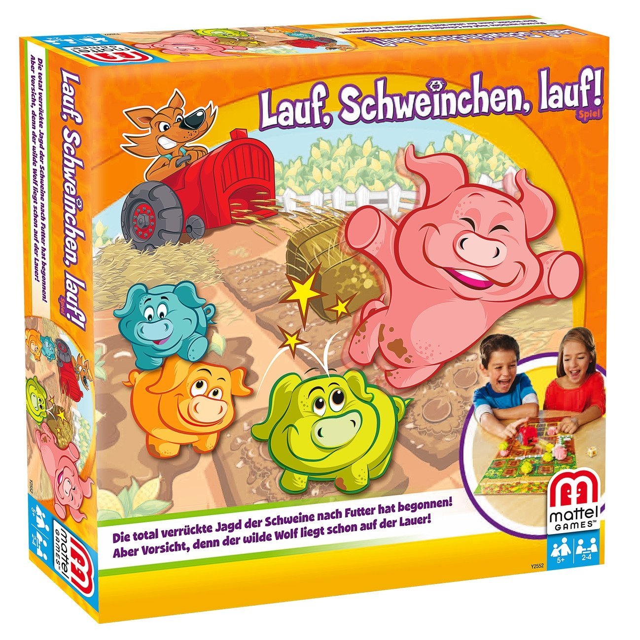 Bild zu Strategiespiel Lauf Schweinchen lauf (Mattel Y2552) für 4,47€