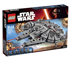 Bild zu Lego Star Wars Millennium Falcon 75105 ab 130,49€