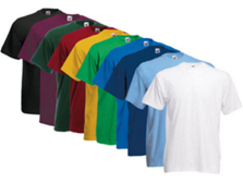 Bild zu 10x FRUIT OF THE LOOM Valueweight T-Shirts in versch. Farben für 21,99€