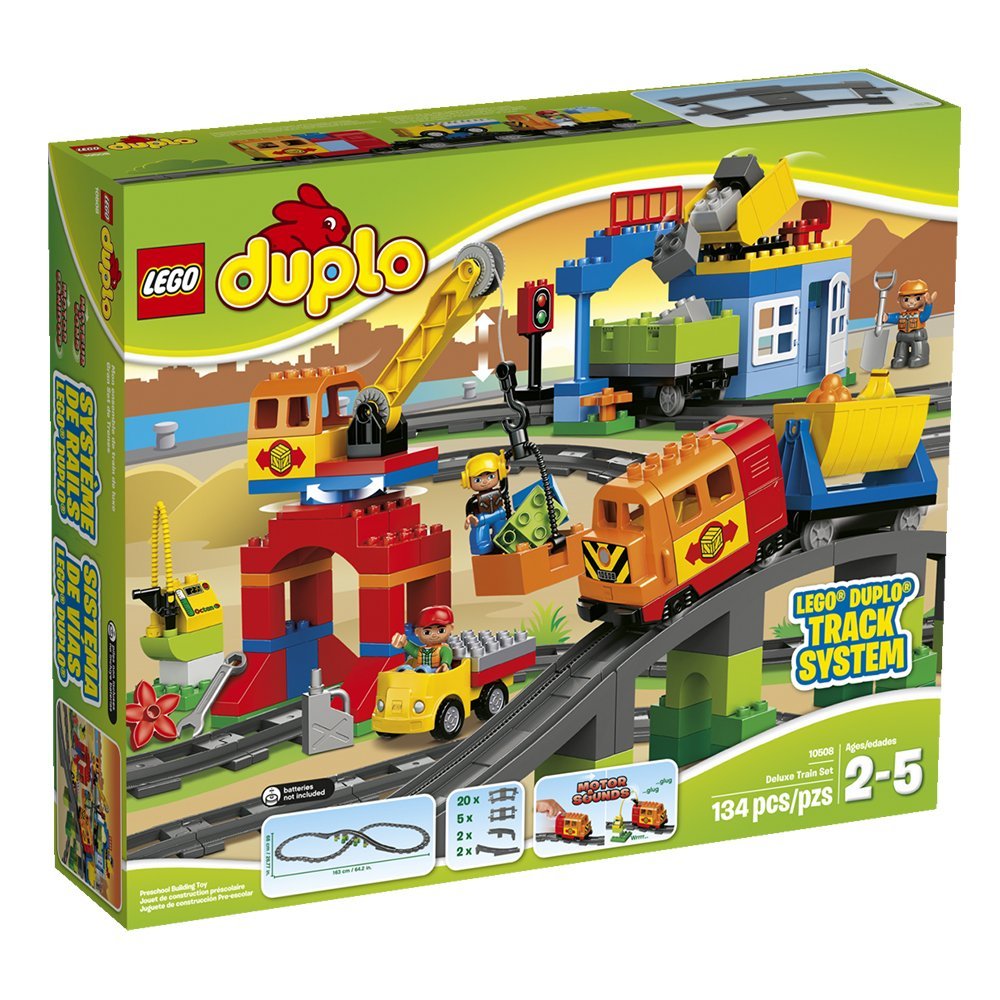 Bild zu Lego Duplo Eisenbahn Super Set (10508) für 76,94€