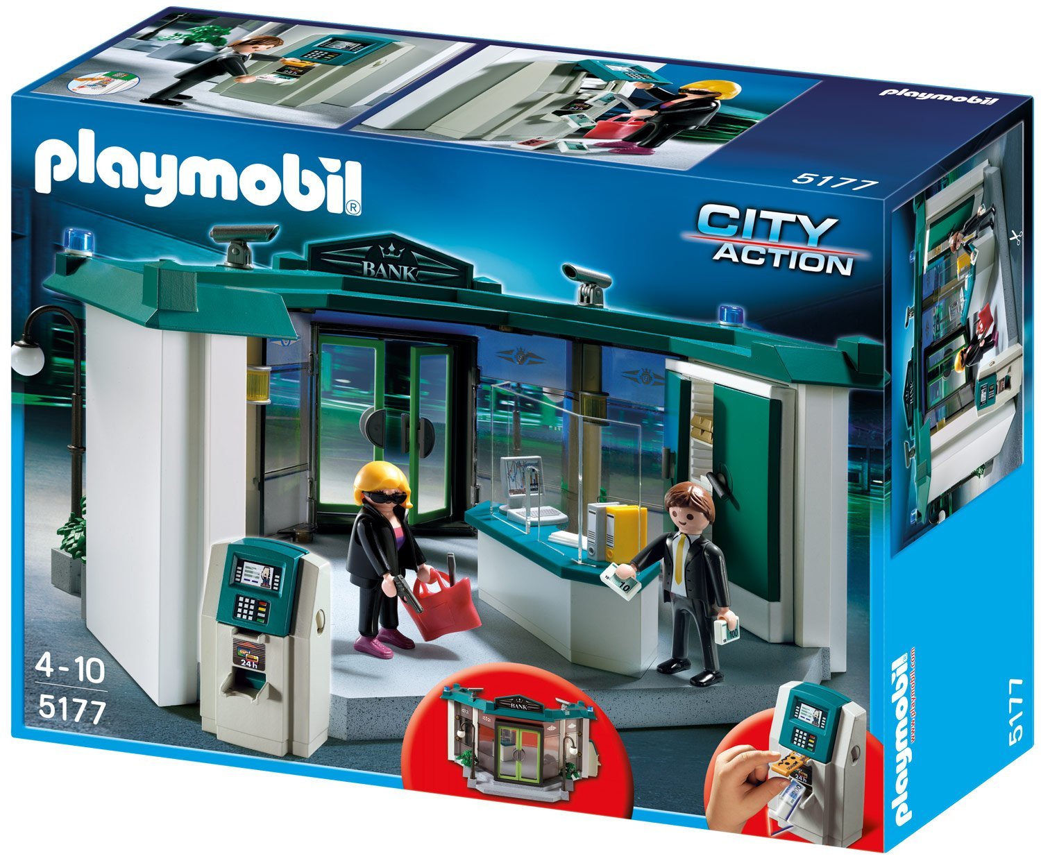 Bild zu Playmobil Bank mit Geldautomat (5177) schon ab 19,99€