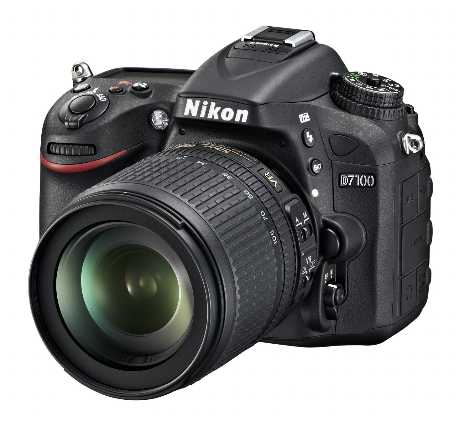 Bild zu DSLR Nikon D7100 mit 18-105 VR Objektiv für 799€ inkl. Versand