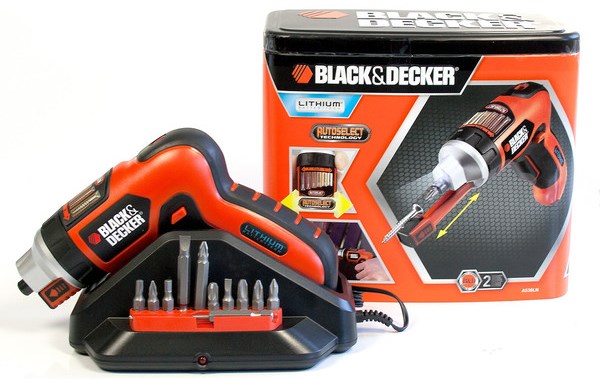 Bild zu 3,6 V Akkuschrauber Black & Decker AS36LN für 29,99€ inkl. Versand