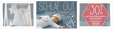 Bild zu Vertbaudet.de: 30% Rabatt auf Babyschlafsäcke