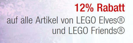 Bild zu Galeria Kaufhof: 12% Rabatt auf Lego Elves & Lego Friends + 10% Newsletter-Rabatt