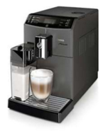 Bild zu [B-Ware] PHILIPS Saeco Minuto Kaffeevollautomat HD8867/11 Perlmuttsilber für 259€