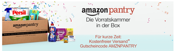 Bild zu Amazon Pantry: Lebensmittel kaufen für Prime Kunden – aktuell keine Versandkosten dank Gutschein