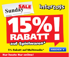 Bild zu Intertoys: heute 15% Rabatt auf Spielwaren + 50% Rabatt auf den 2. Playmobil Artikel