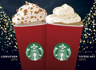 Bild zu Starbucks: Ein Weihnachtsgetränk kaufen, das zweite kostenlos erhalten