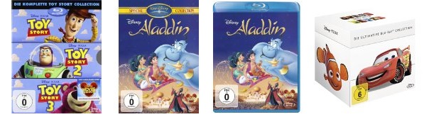 Bild zu Amazon: Verschiedene reduzierte Disney Filme auf Blu-ray und DVD