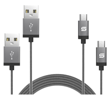 Bild zu 2x Syncwire Micro USB Kabel Nylon für 5,99€