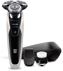 Bild zu Philips S9090/43 Series 9000 Nass- und Trockenrasierer (Präzisionstrimmer, Gesichtsreinigungsbürste) für 139€