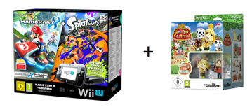 Bild zu NINTENDO Wii U Mario Kart 8 + Splatoon Premium Pack + Animal Crossing: Amiibo Festival für 269€