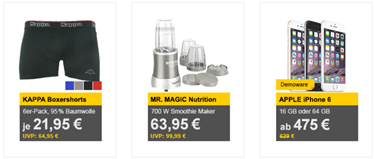 Bild zu Die Allyouneed.com Tagesangebote, z.B. Mr Mixer Magic Nutrition Nutri Smoothie Maker für 63,95€